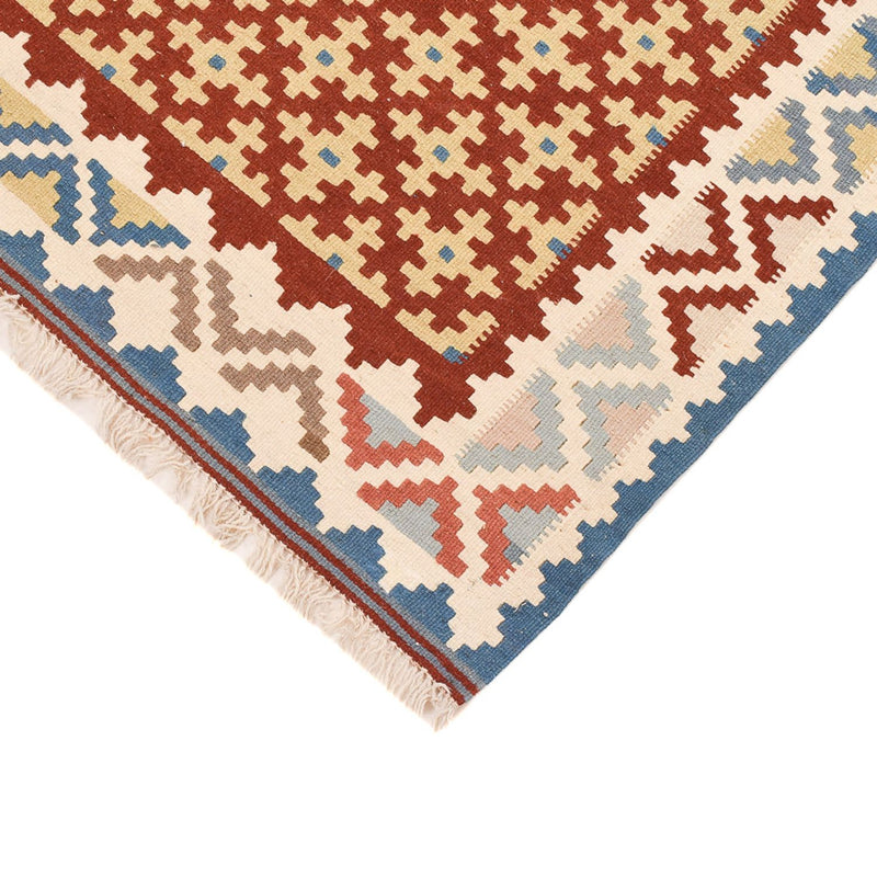 Kelim Carpet - orientalisk matta - 147 x 98 cm - flerfärgad
