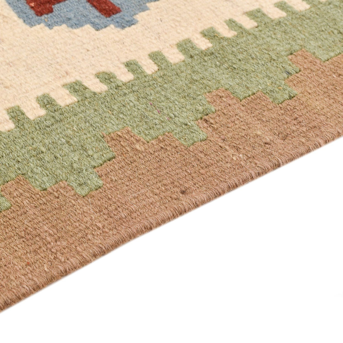 Kelim Carpet - orientalisk matta - 144 x 108 cm - flerfärgad