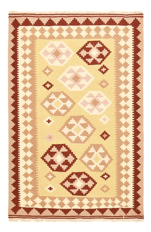 Kelim Carpet - orientalisk matta - 152 x 100 cm - flerfärgad