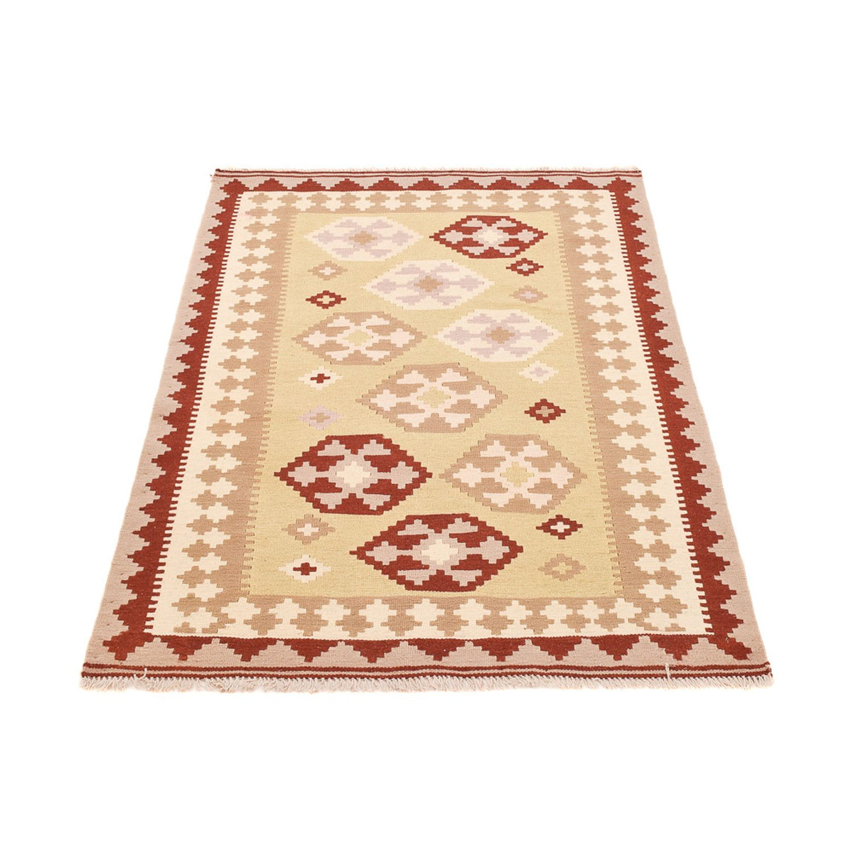 Kelim Carpet - orientalisk matta - 152 x 100 cm - flerfärgad