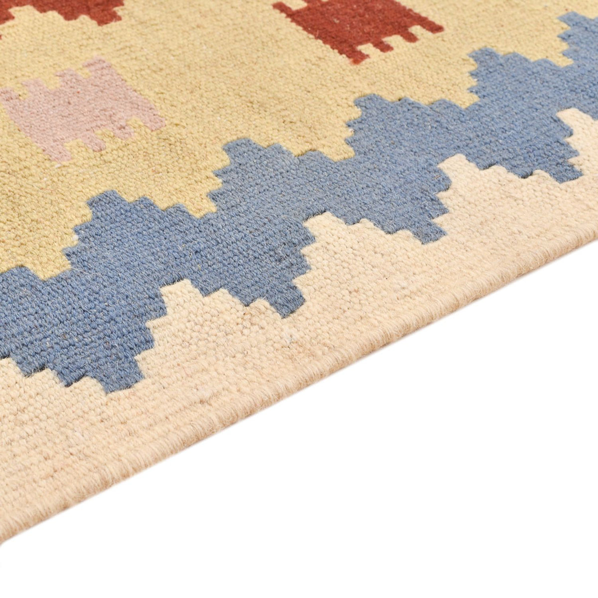 Kelim Carpet - orientalisk matta - 150 x 105 cm - flerfärgad