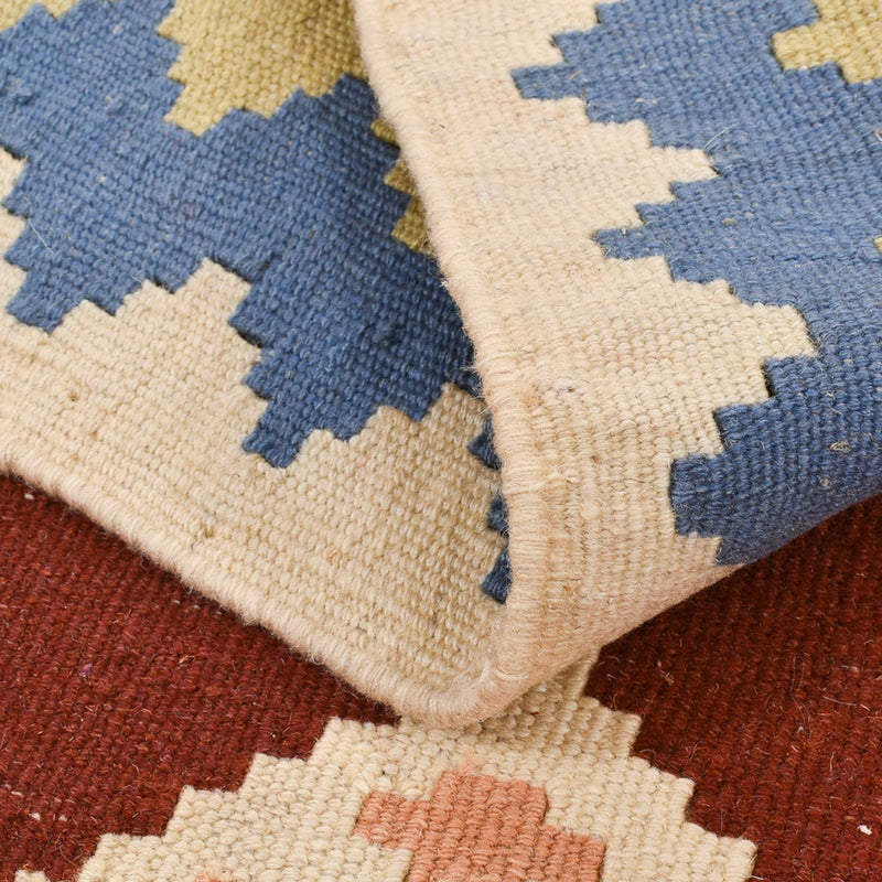 Kelim Carpet - orientalisk matta - 150 x 105 cm - flerfärgad