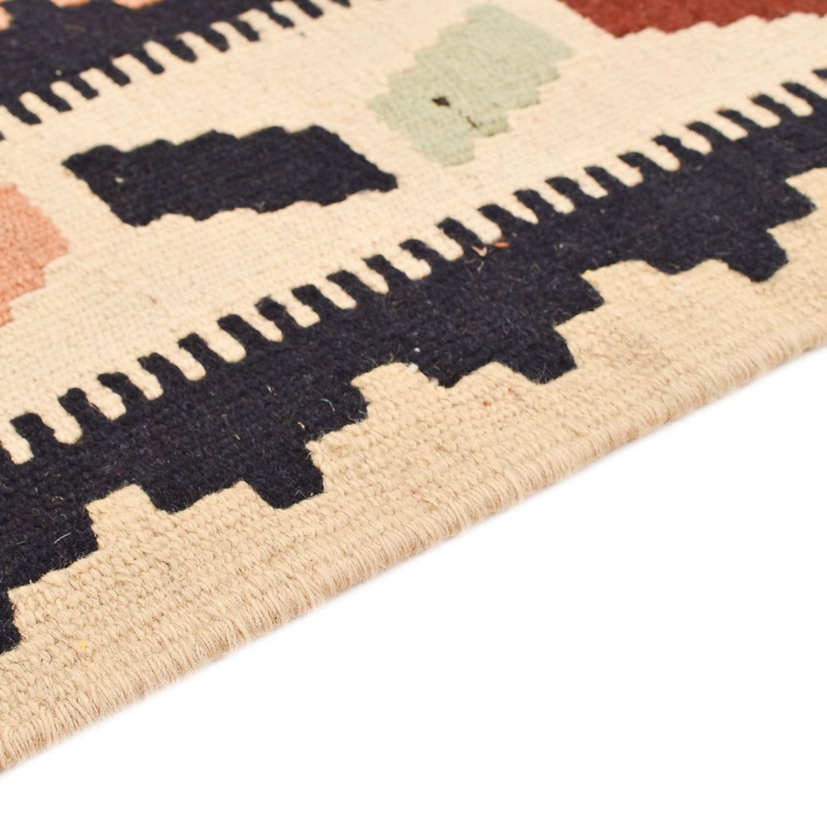 Kelim Carpet - orientalisk matta - 150 x 103 cm - flerfärgad