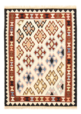 Kelim Carpet - orientalisk matta - 150 x 105 cm - flerfärgad