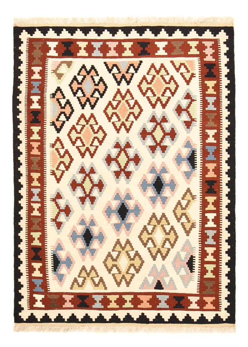 Kelim Carpet - orientalisk matta - 150 x 105 cm - flerfärgad