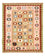 Kelim Carpet - orientalisk matta - 138 x 110 cm - flerfärgad