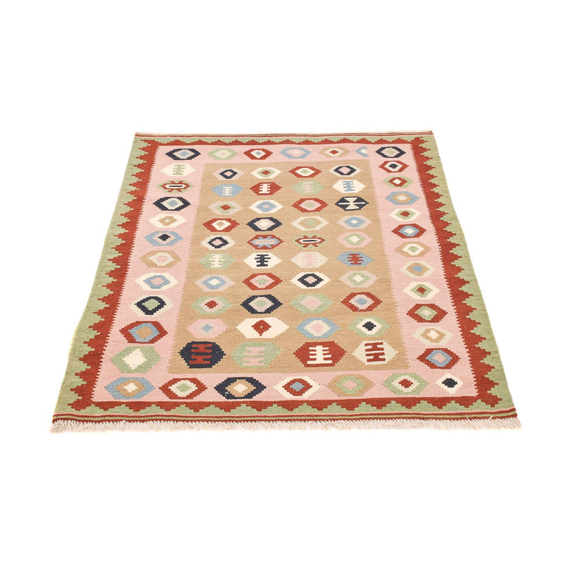 Kelim Carpet - orientalisk matta - 138 x 110 cm - flerfärgad