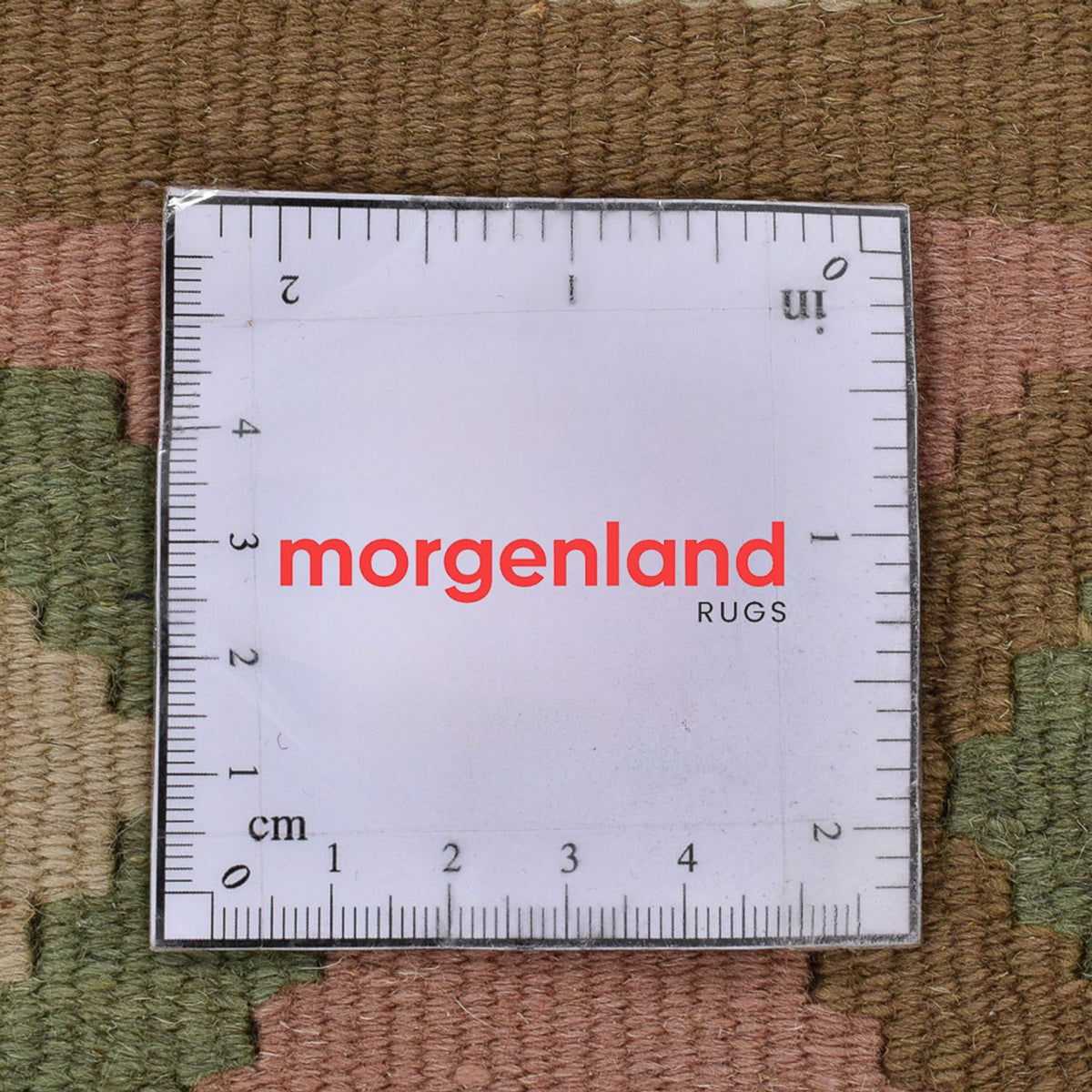 Kelim Carpet - orientalisk matta - 138 x 110 cm - flerfärgad