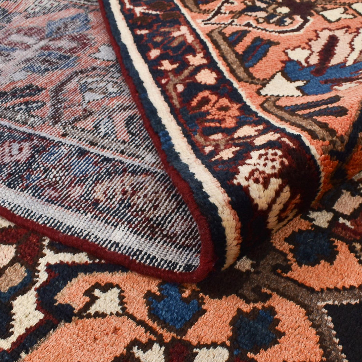 Persisk matta - Nomadic - 375 x 310 cm - röd