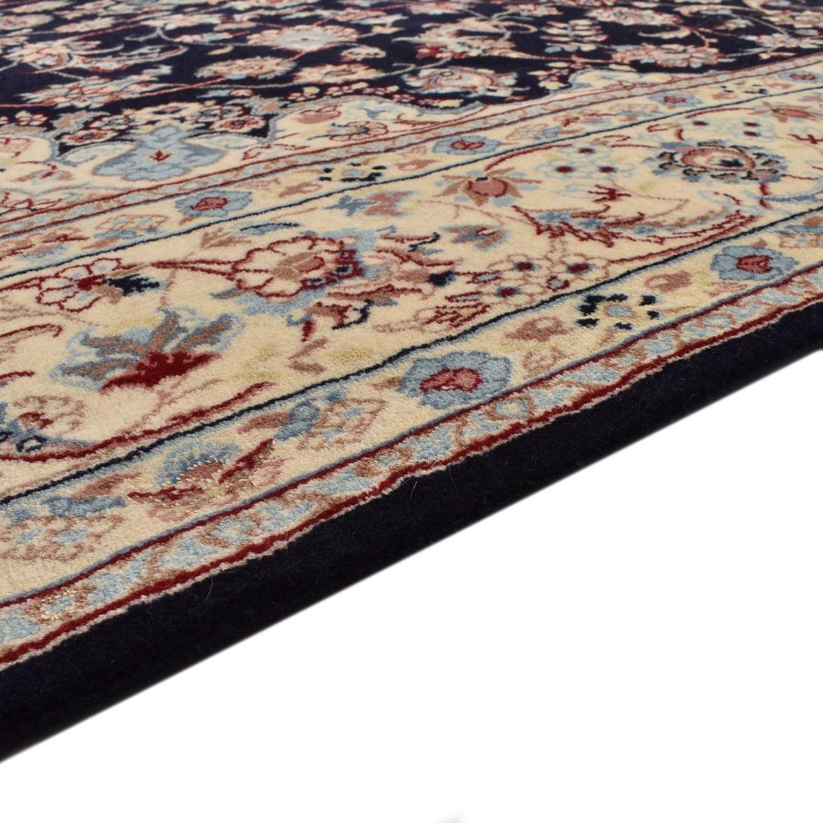 Persisk matta - Nain - Royal - 317 x 200 cm - mörkblå