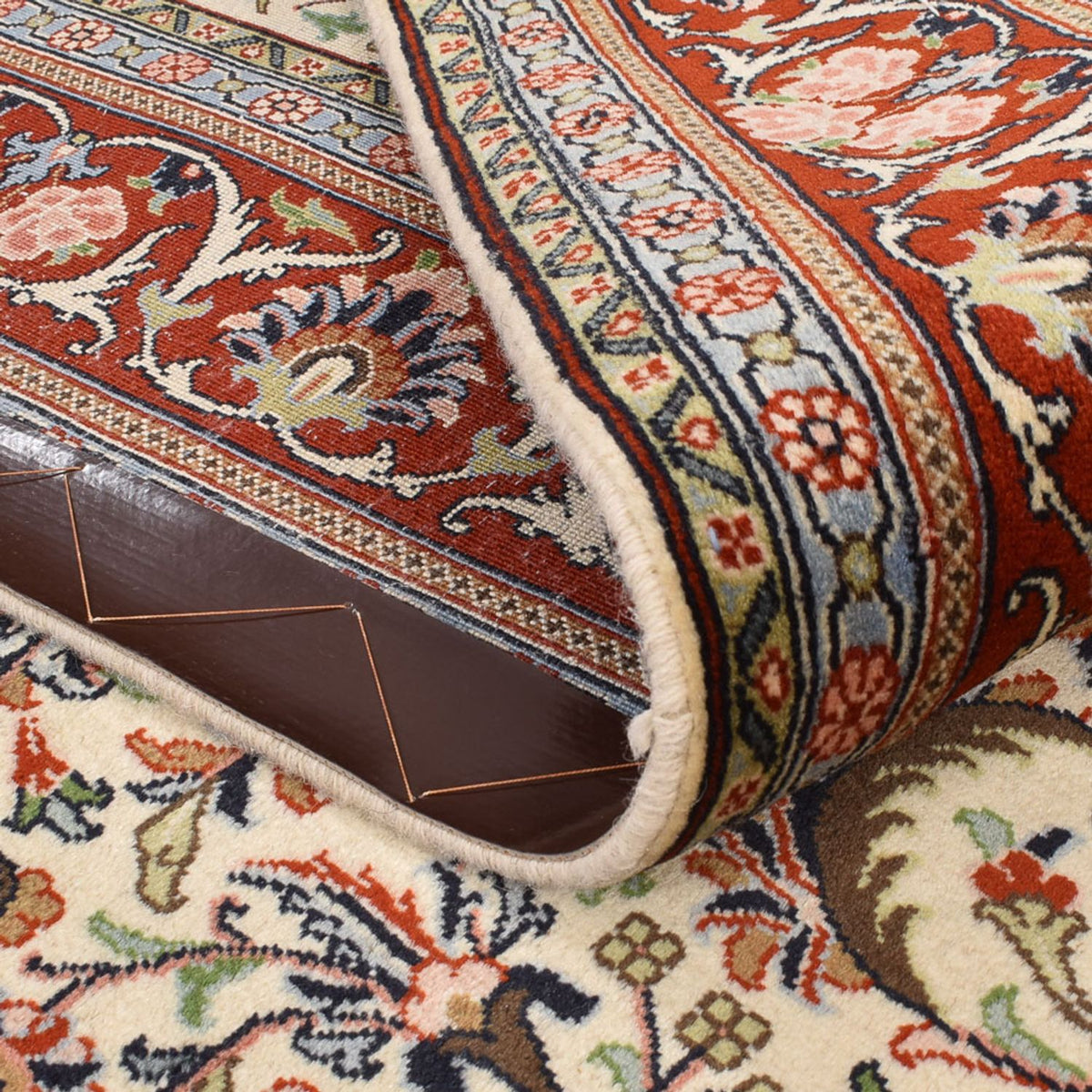 Persisk matta - Bijar - 224 x 143 cm - sand