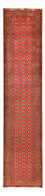 Runner Turkaman-matta - 369 x 86 cm - röd