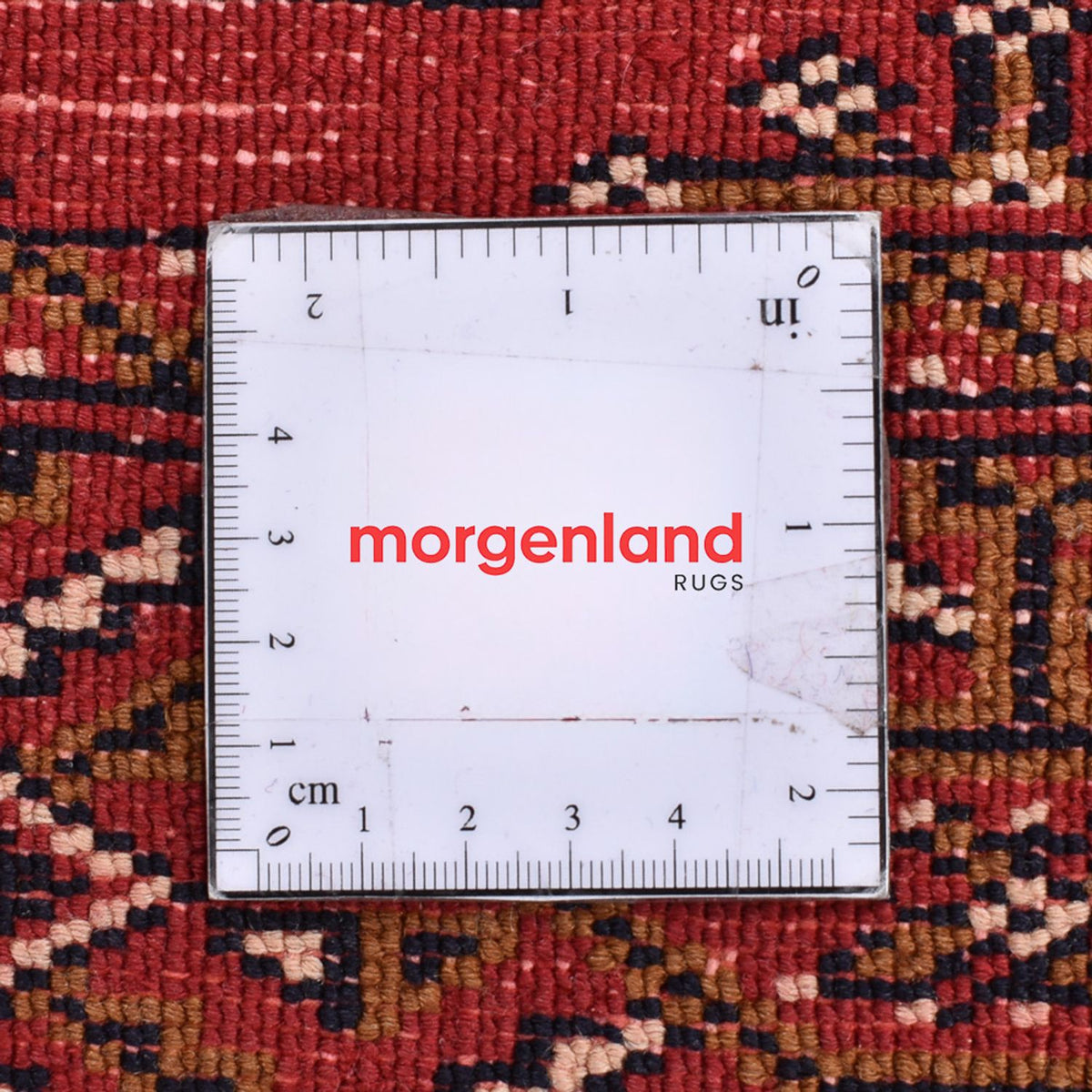 Runner Turkaman-matta - 369 x 86 cm - röd