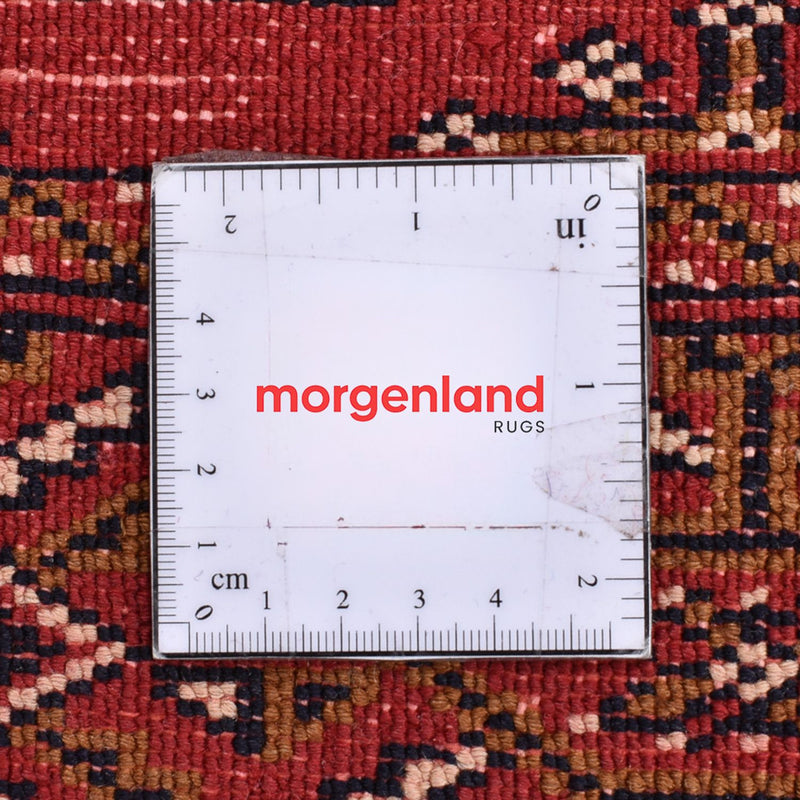 Runner Turkaman-matta - 369 x 86 cm - röd