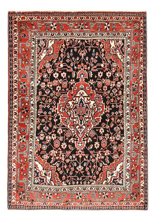 Persisk matta - Nomadic - 160 x 111 cm - mörkblå