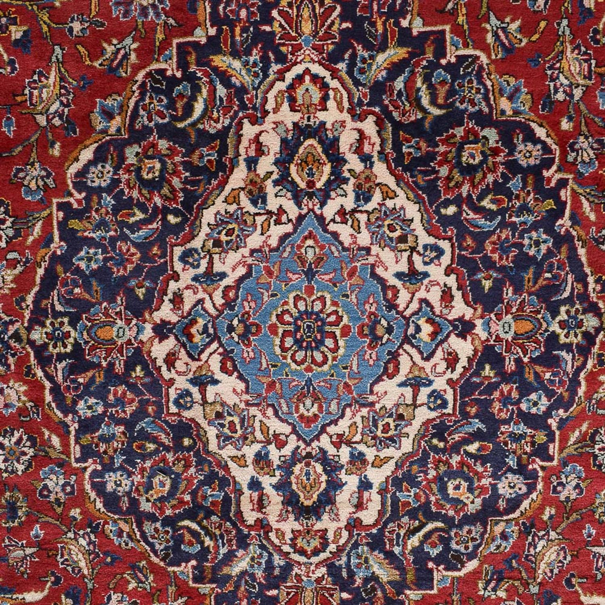 Persiska mattor - Keshan - 450 x 300 cm - röd