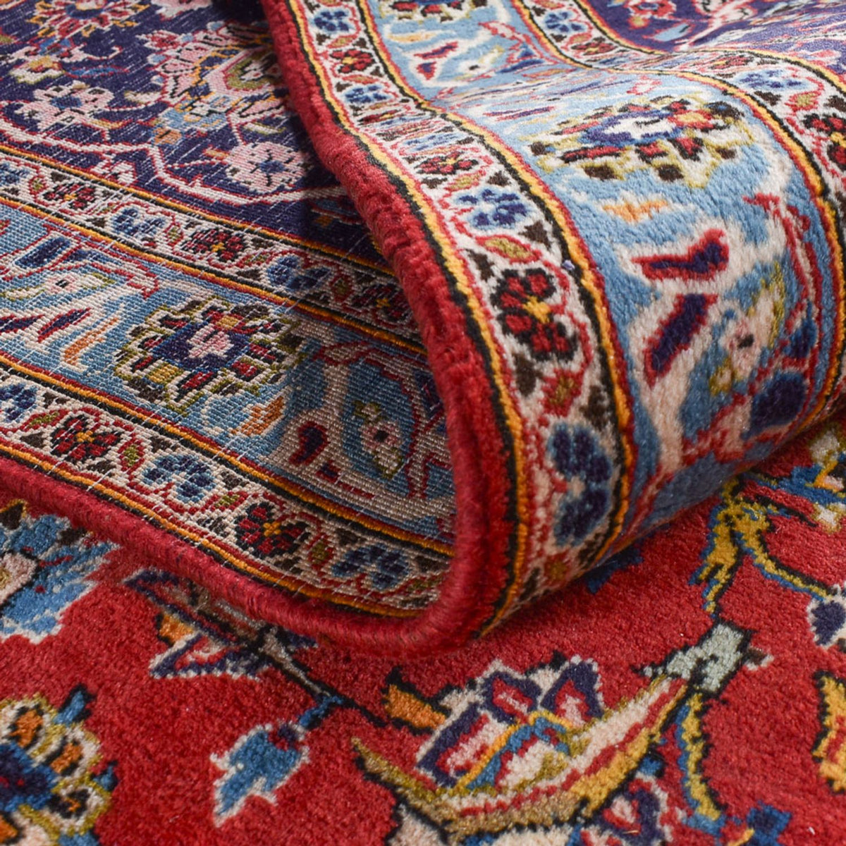 Persiska mattor - Keshan - 450 x 300 cm - röd