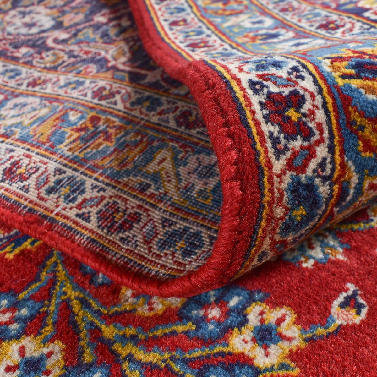 Persiska mattor - Keshan - 455 x 301 cm - röd