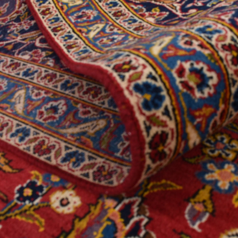 Persiska mattor - Keshan - 396 x 301 cm - röd