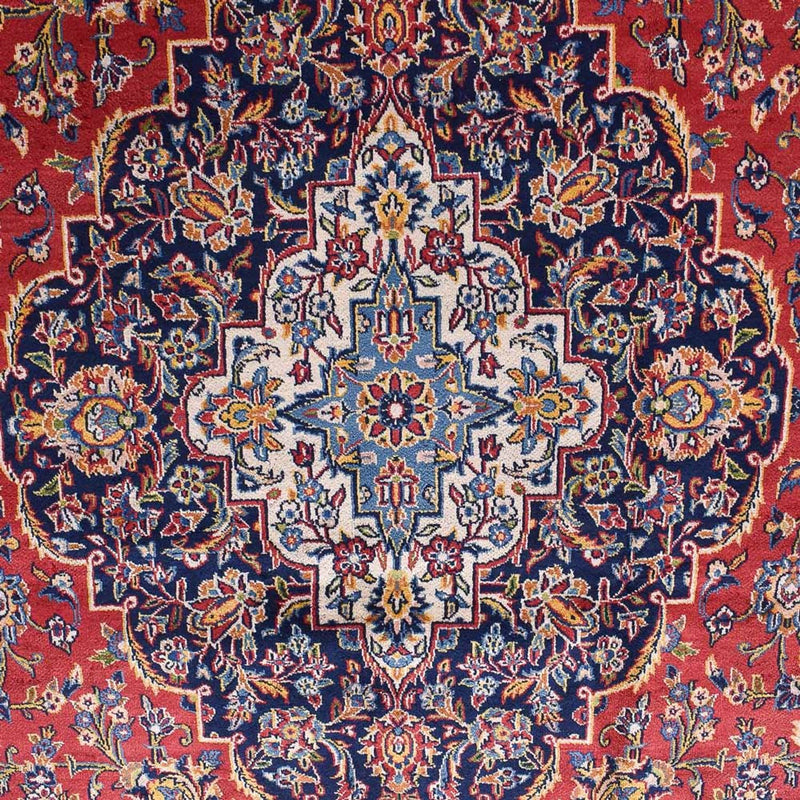 Persiska mattor - Keshan - 452 x 310 cm - röd