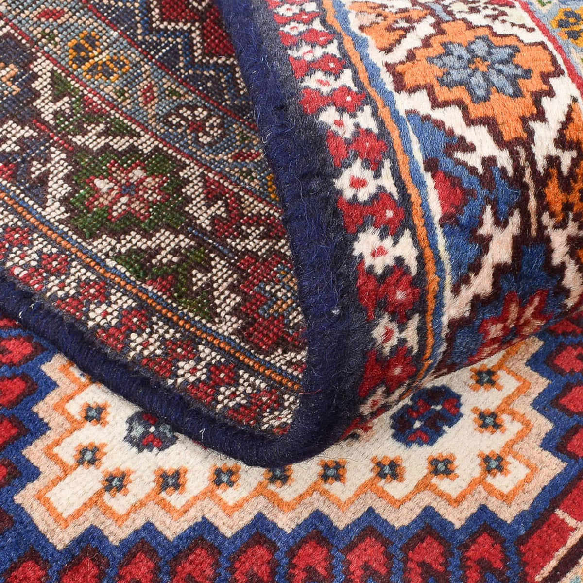 Persisk matta - Nomadic - 147 x 97 cm - röd