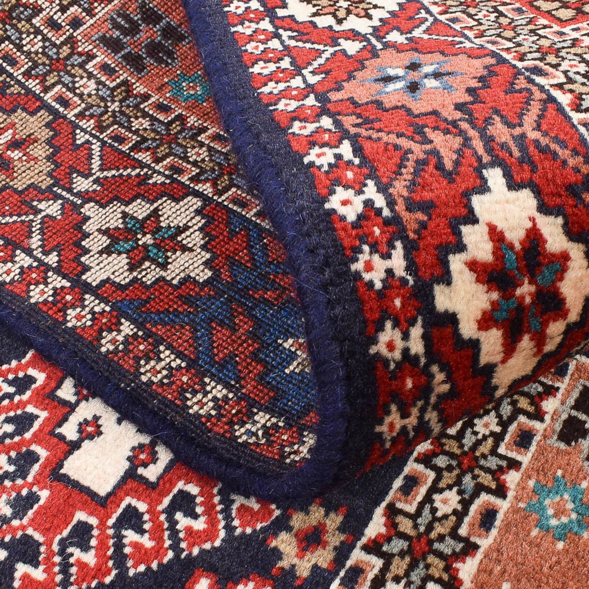 Persisk matta - Nomadic - 150 x 97 cm - flerfärgad