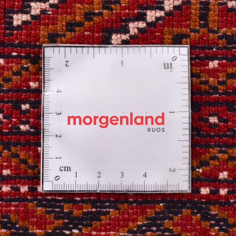 Turkaman-matta - 385 x 305 cm - röd