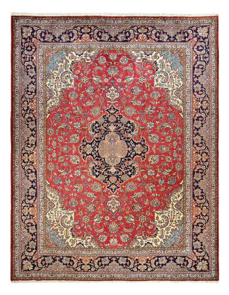 Persisk matta - Tabriz - Royal - 400 x 307 cm - röd