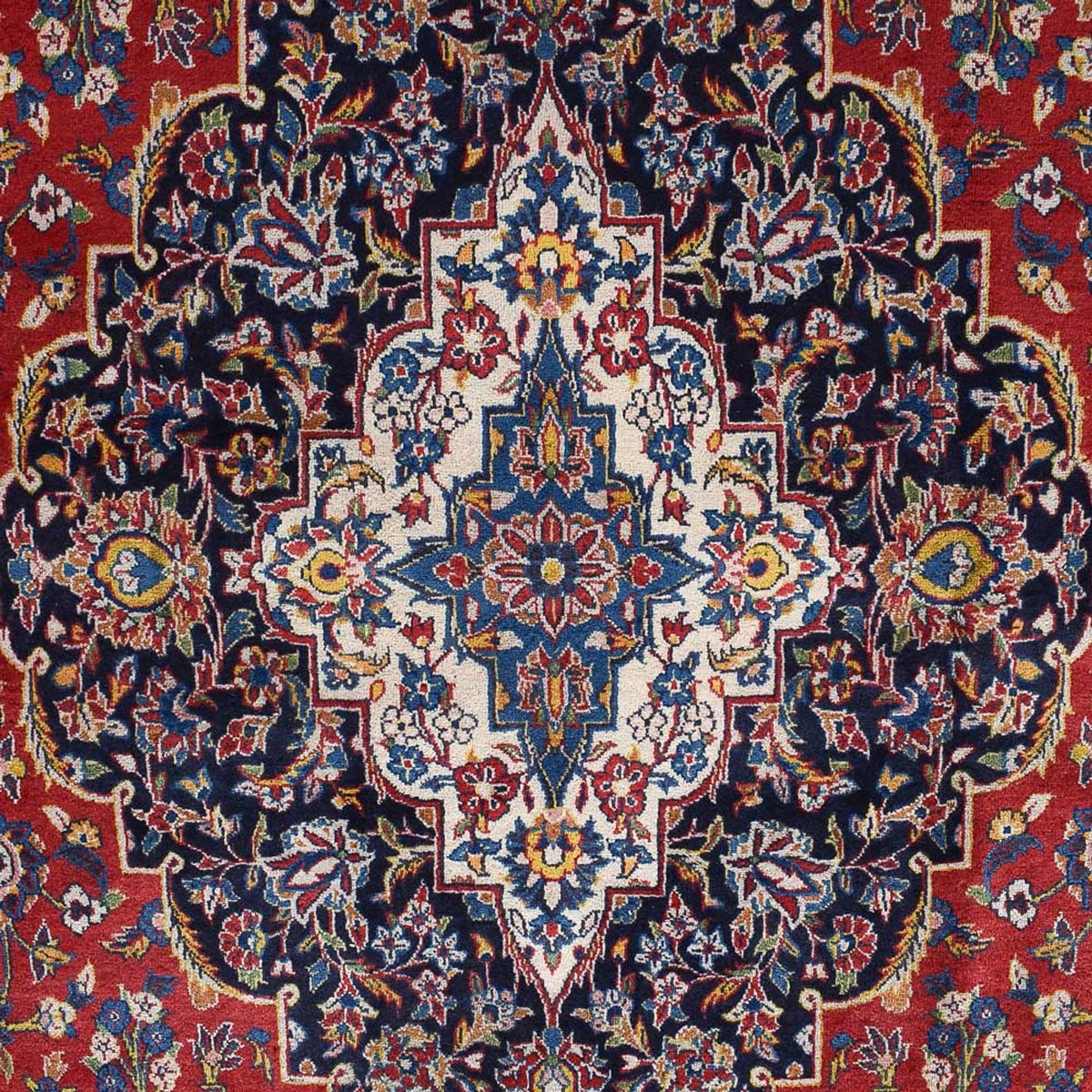 Persiska mattor - Keshan - 482 x 295 cm - röd