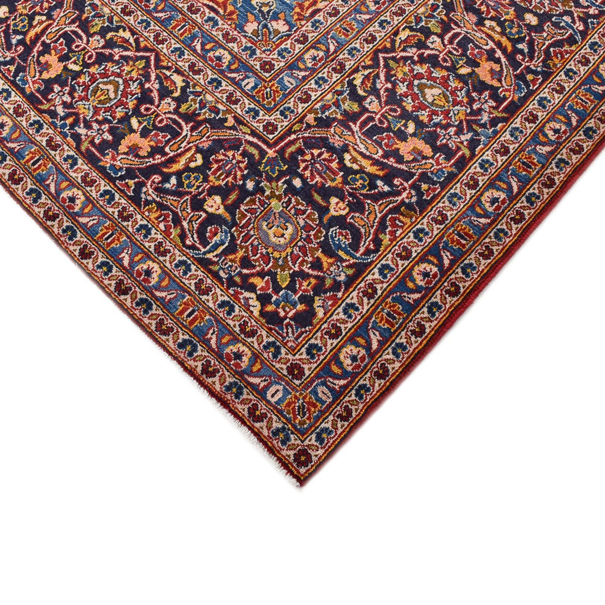 Persiska mattor - Keshan - 390 x 294 cm - röd