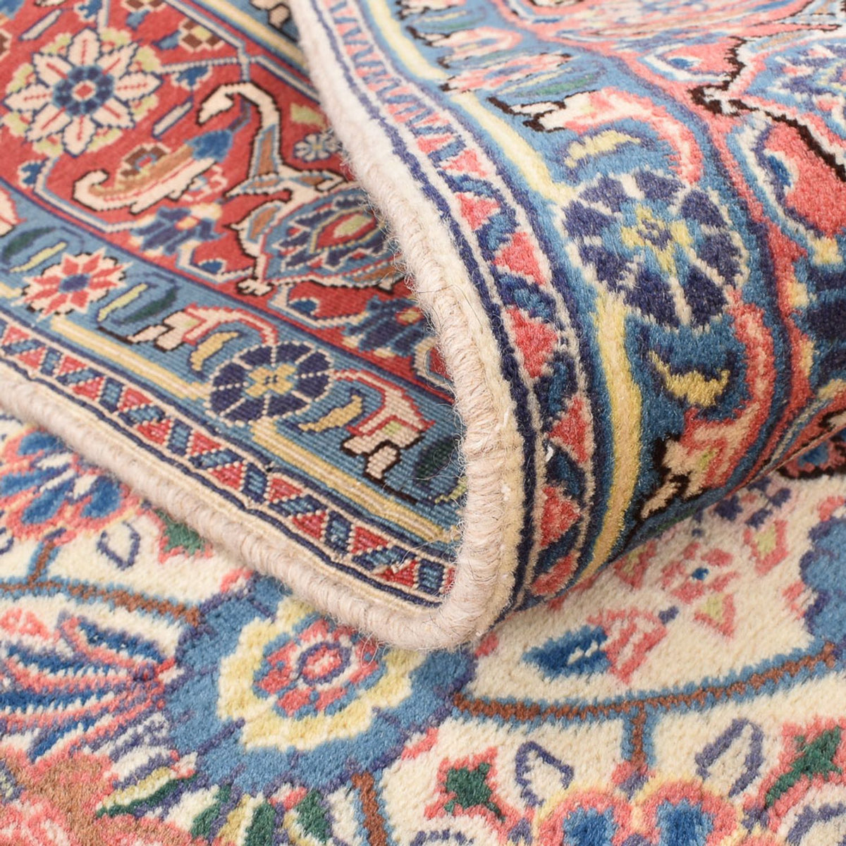 Persiska mattor - Keshan kvadrat  - 192 x 195 cm - flerfärgad