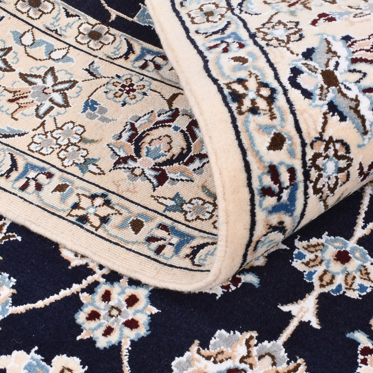 Persisk matta - Nain - Royal - 190 x 148 cm - mörkblå