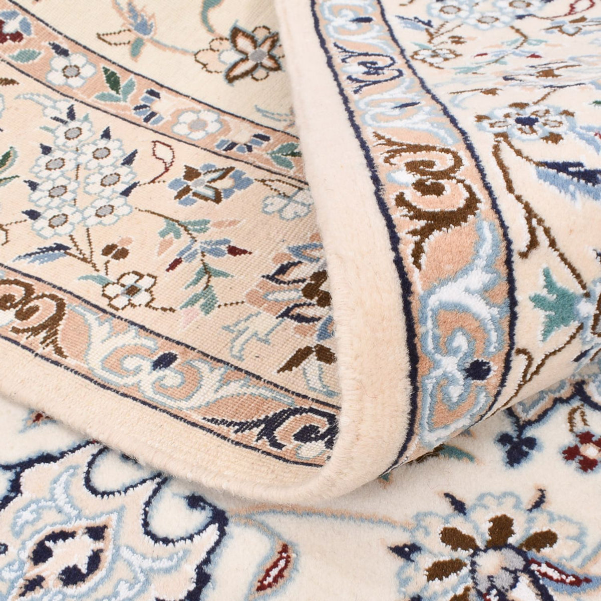 Persisk matta - Nain - Royal - 245 x 158 cm - grädde