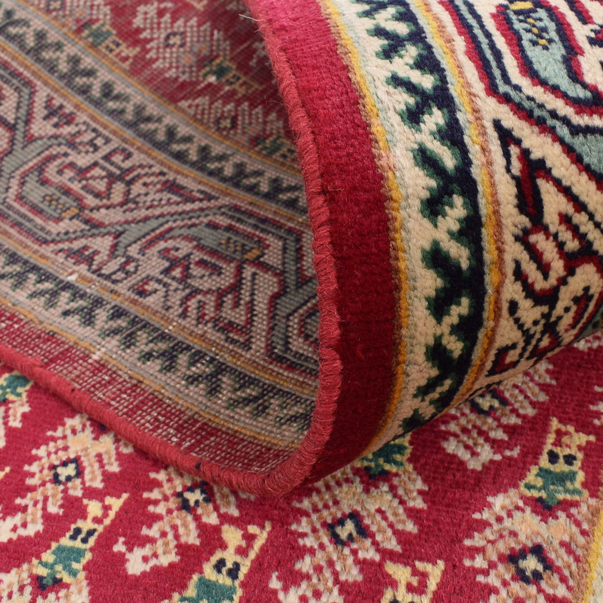 Runner Persisk matta - Tabriz - 475 x 99 cm - röd