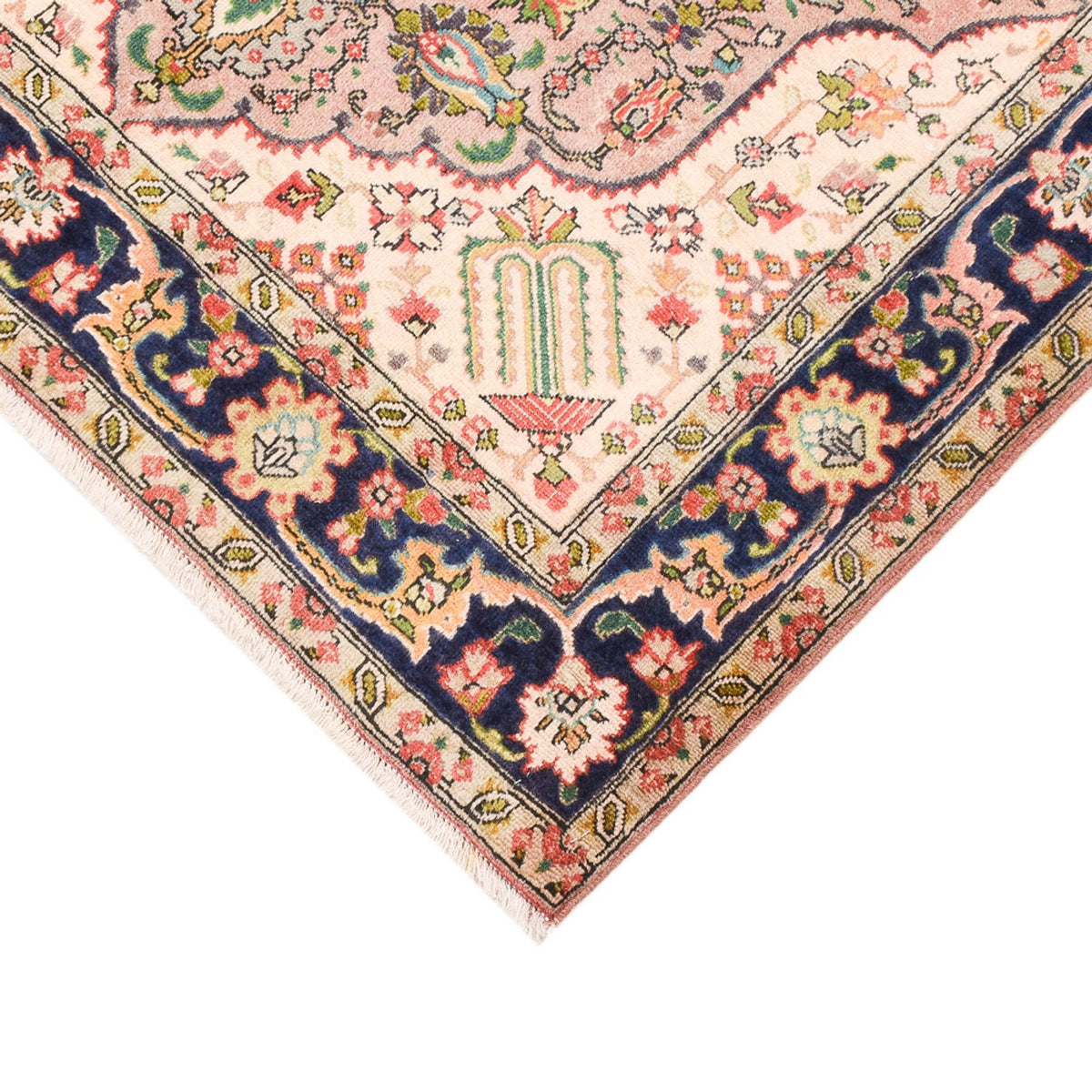 Persisk matta - Tabriz - 140 x 100 cm - beige