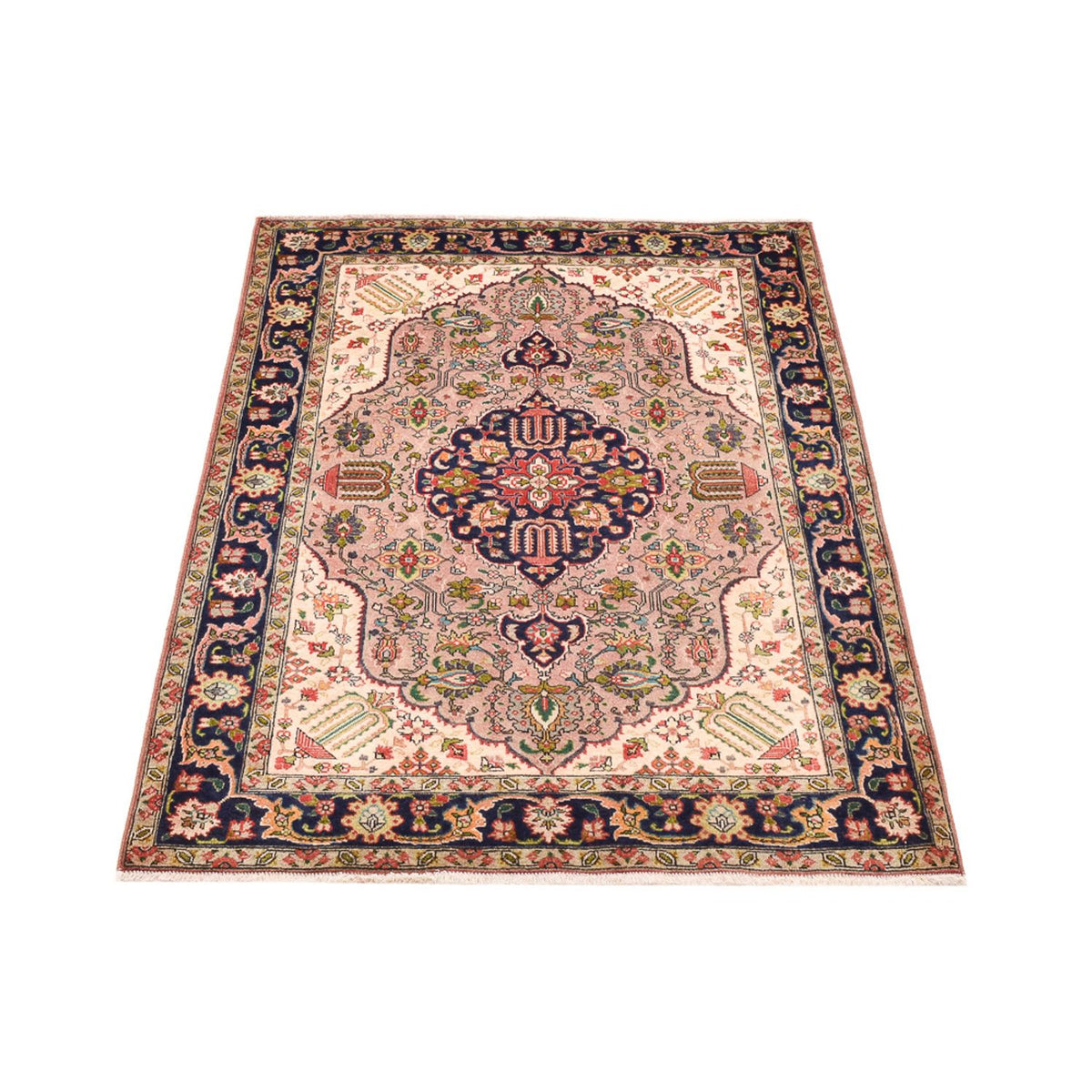 Persisk matta - Tabriz - 140 x 100 cm - beige