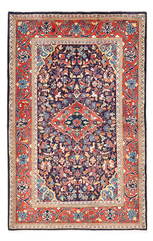 Persisk matta - Nomadic - 170 x 110 cm - mörkblå