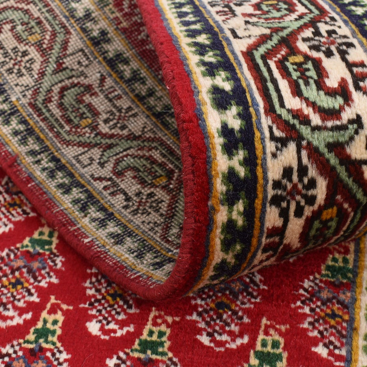 Runner Persisk matta - Tabriz - 460 x 73 cm - röd