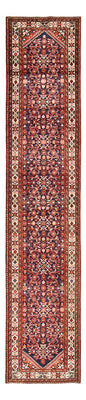 Runner Persisk matta - Nomadic - 419 x 88 cm - bordeaux röd