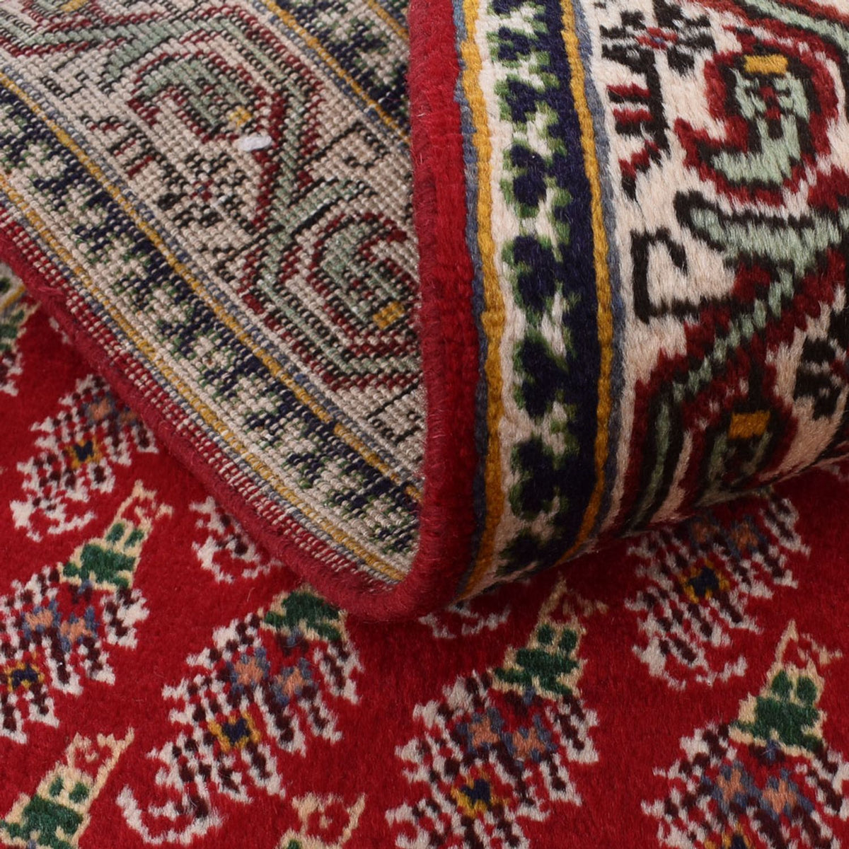 Runner Persisk matta - Tabriz - 457 x 71 cm - röd