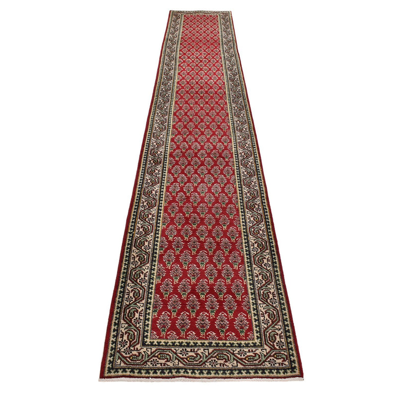 Runner Persisk matta - Tabriz - 457 x 71 cm - röd