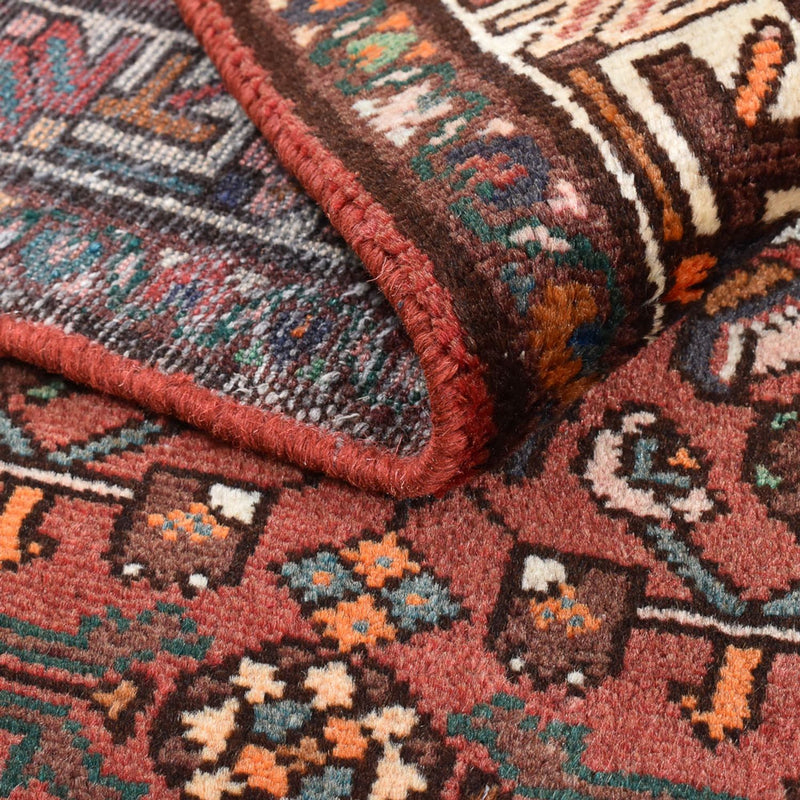 Persisk matta - Nomadic - 163 x 100 cm - mörkröd