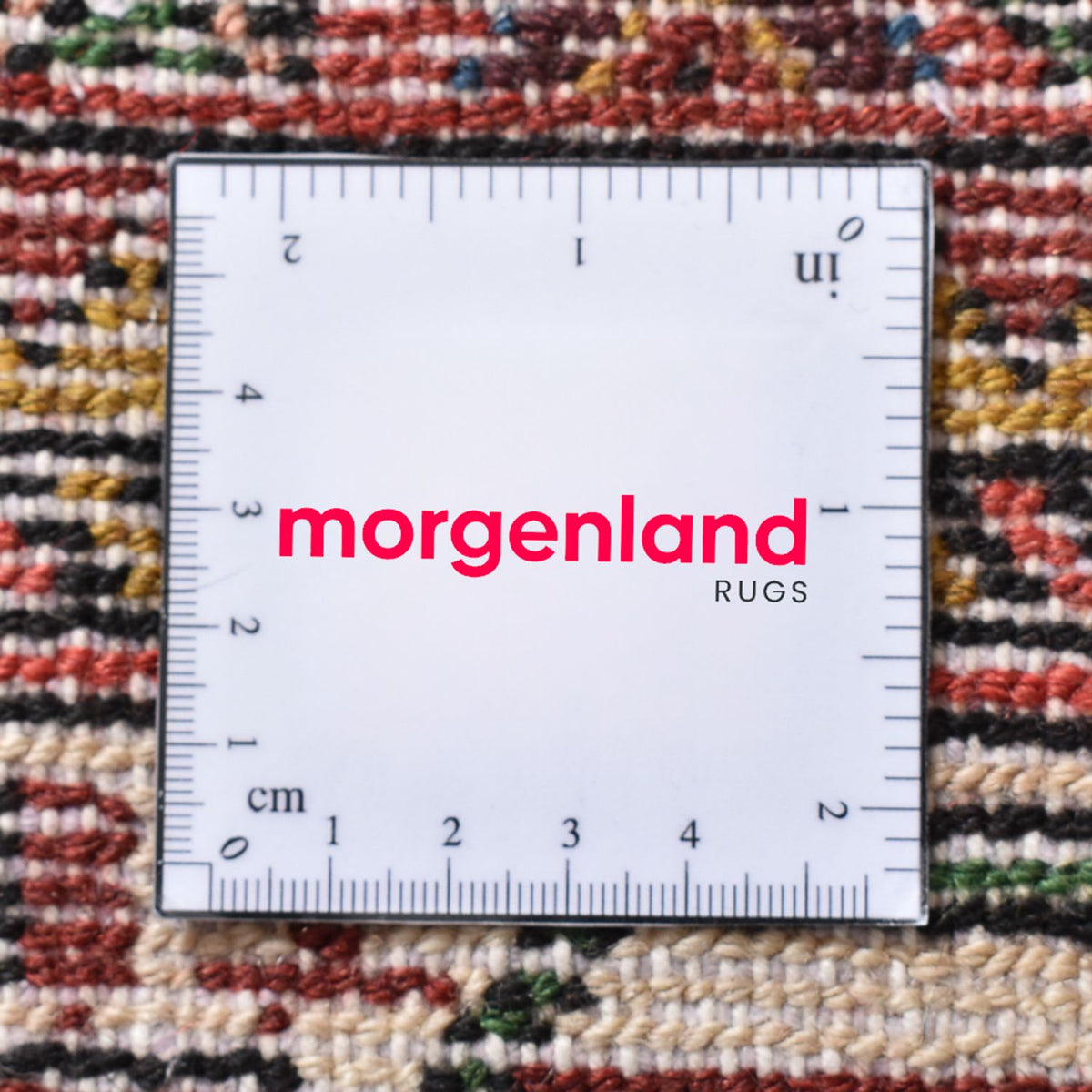 Persisk matta - Nomadic - 150 x 99 cm - mörkröd