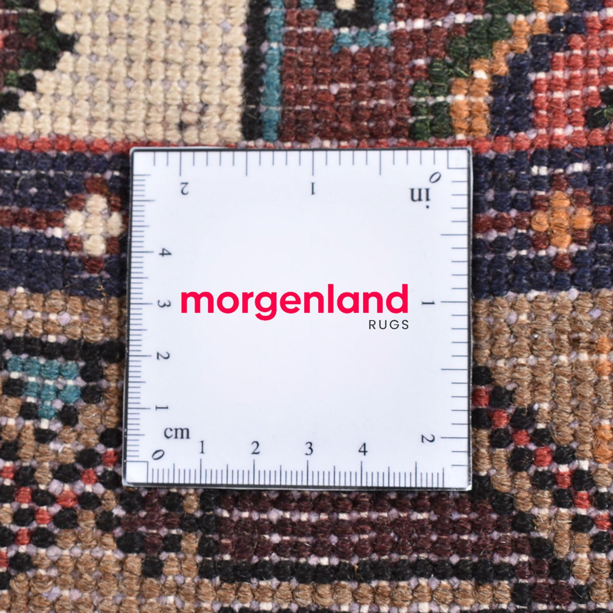 Runner Persisk matta - Nomadic - 292 x 75 cm - mörkröd