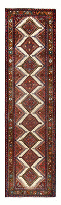 Runner Persisk matta - Nomadic - 321 x 86 cm - mörkröd
