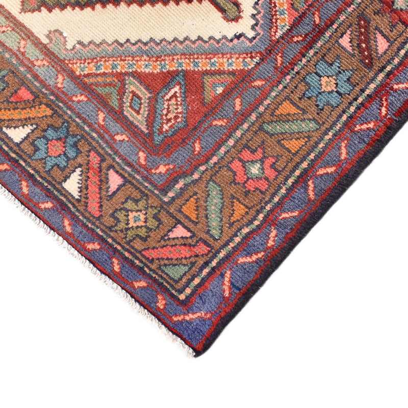 Runner Persisk matta - Nomadic - 321 x 86 cm - mörkröd