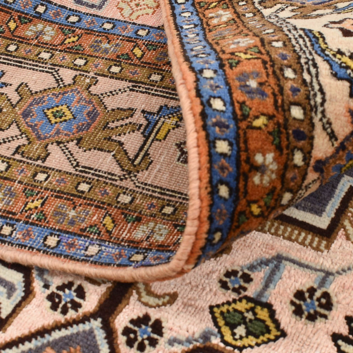 Persisk matta - Nomadic - 193 x 140 cm - flerfärgad