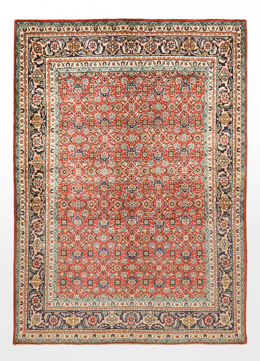 Persisk matta - Tabriz - 200 x 141 cm - flerfärgad