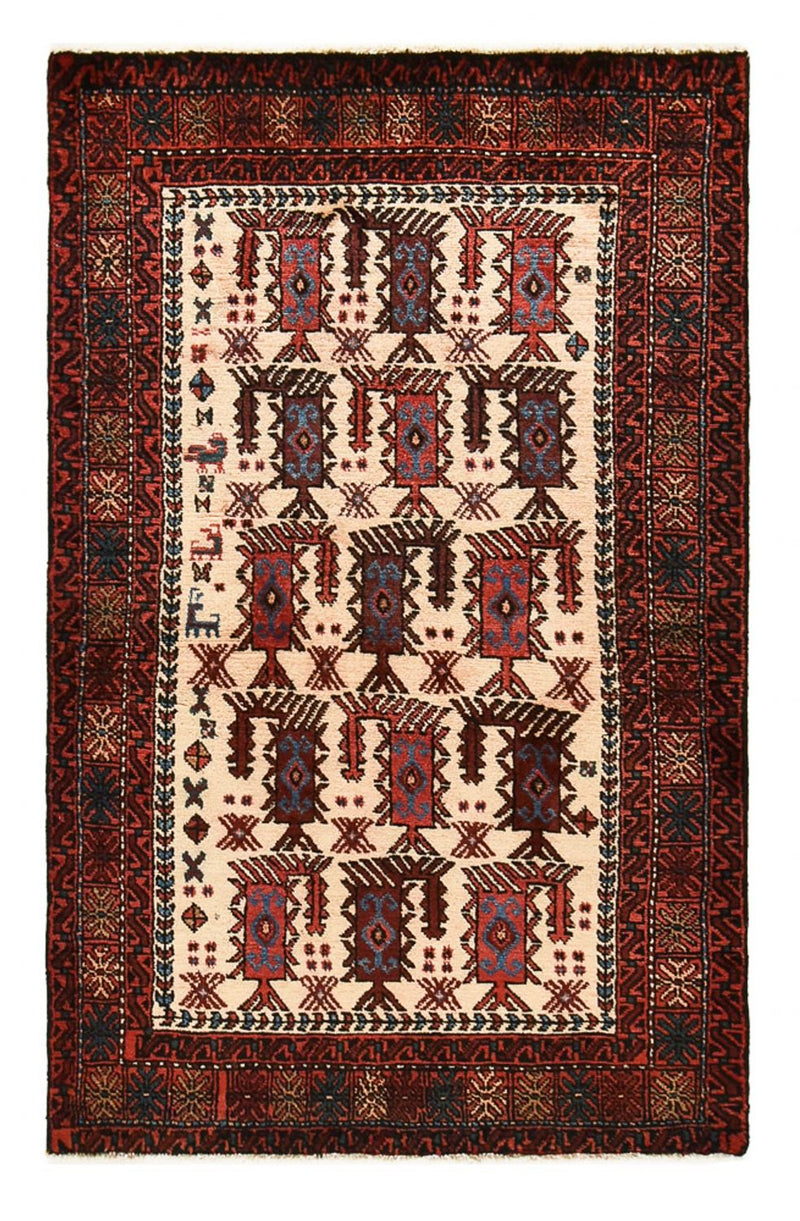 Baluch-matta - 155 x 98 cm - beige