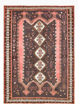 Persisk matta - Nomadic - 237 x 169 cm - ljusgrå